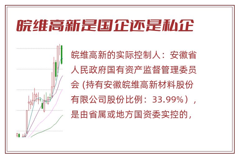 皖维高新最新利好，引领行业发展的强劲势头